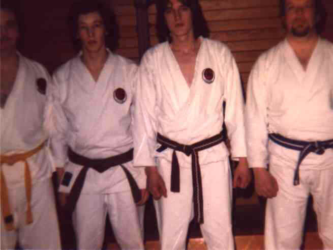 Dave Kershaw then 1st kyu