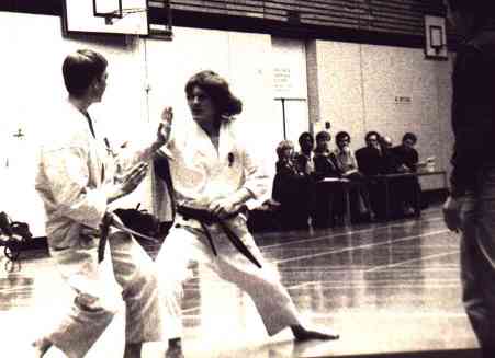 Dave (right) Shodan Grading